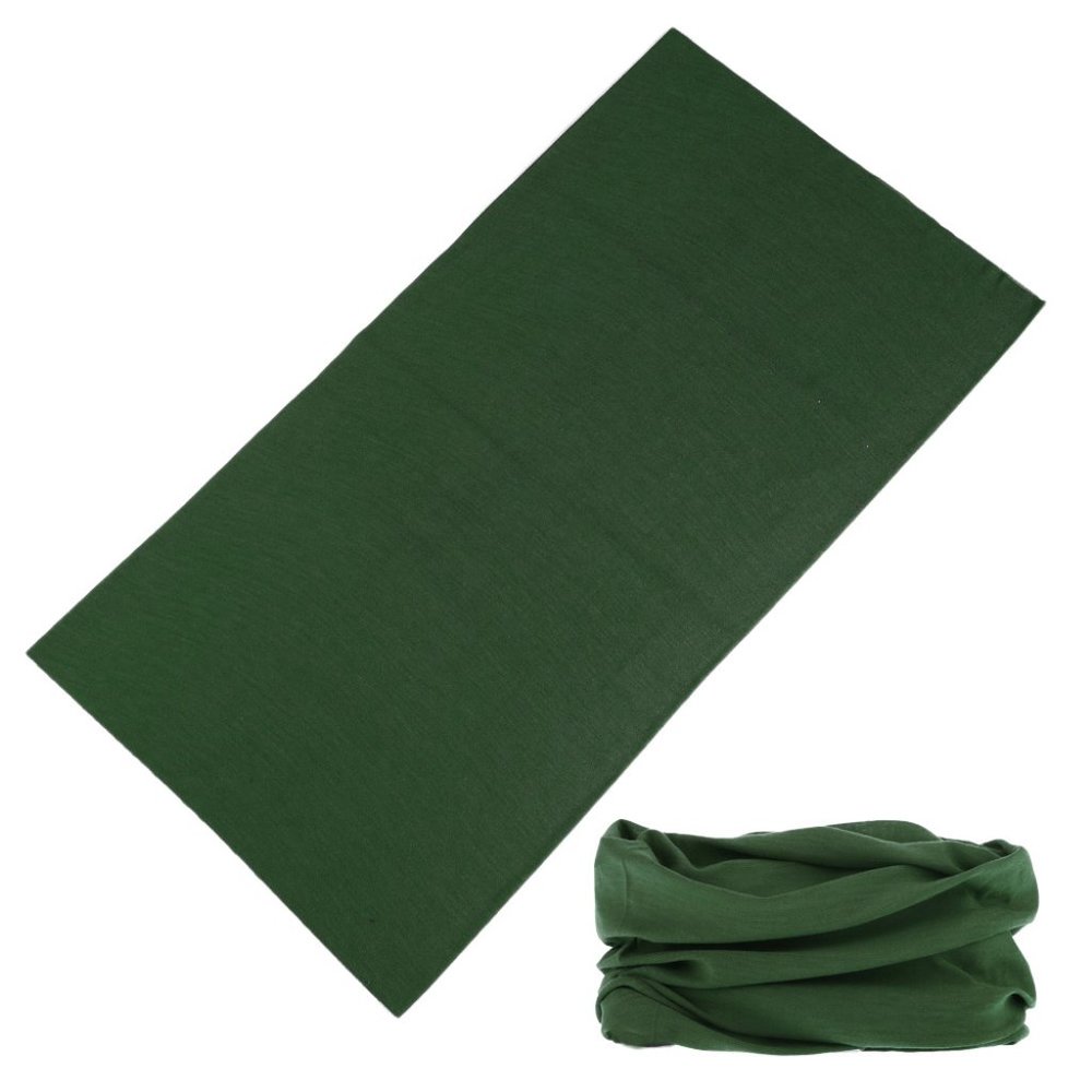 Multi-function Headwear/ Face Mask - Olive Green